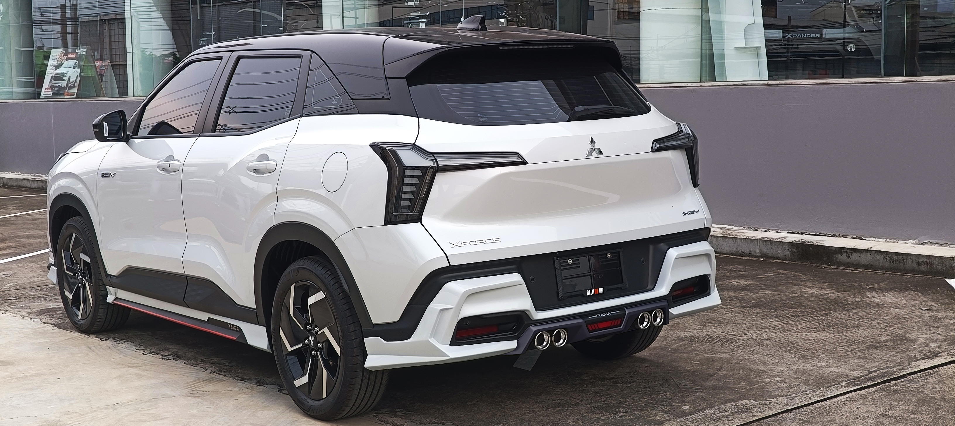 ชุดแต่งรถ-สเกิร์ต-อุปกรณ์แต่งรถ New Xforce 2025 ทรง Taiga (ไทก้า)