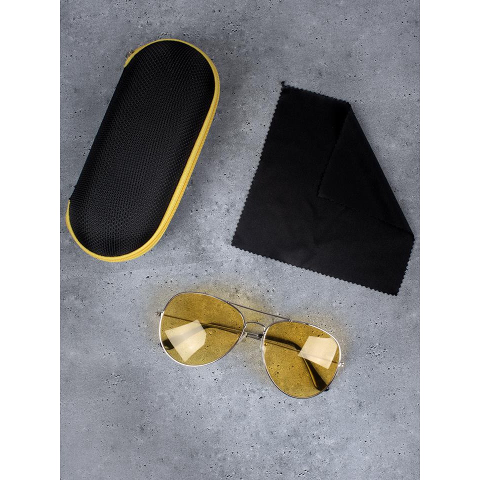 !!สินค้าขายดี!! แว่นกรองแสงสีฟ้า blue light เลนส์สีเหลือง แว่นตาสำหรับขับรถกลางคืน Night View Sunglasses