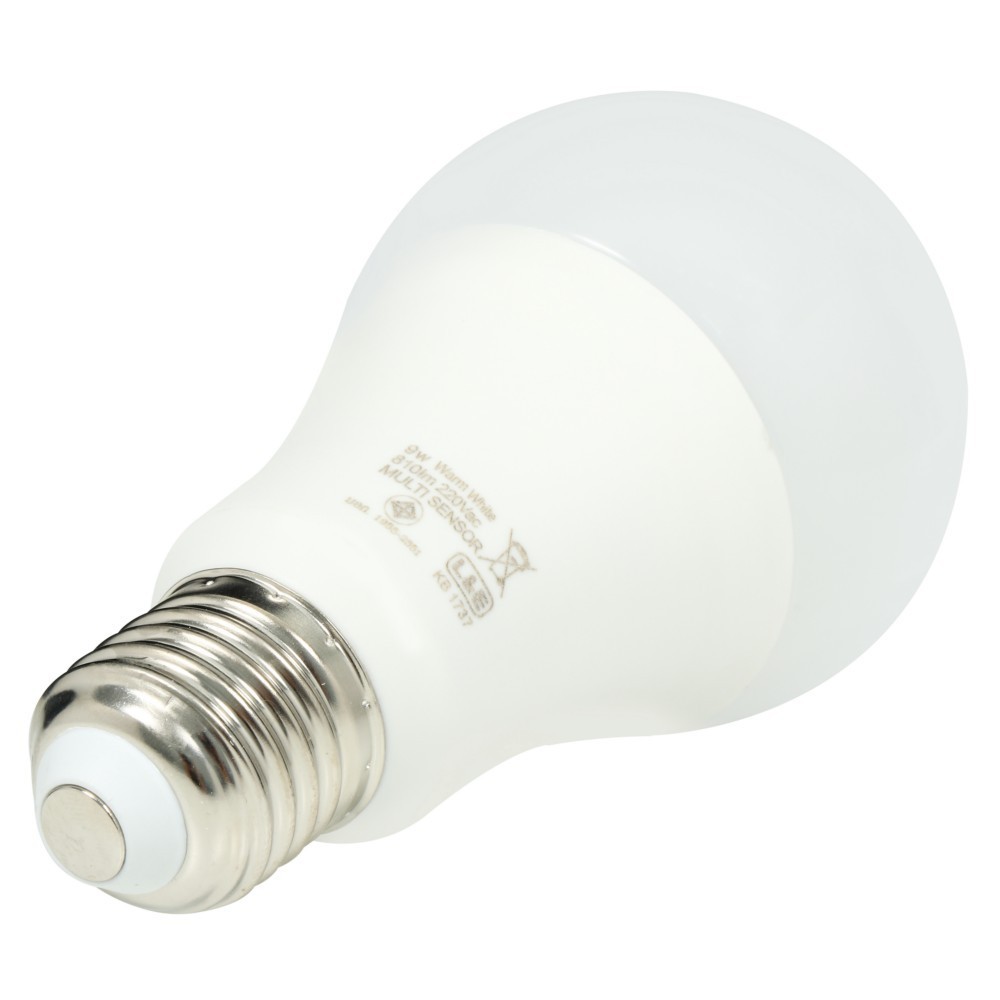 หลอด LED LUMAX Motion Sensor 9 วัตต์ WARMWHITE E27 หลอดไฟภายในบ้านเอนกประสงค์