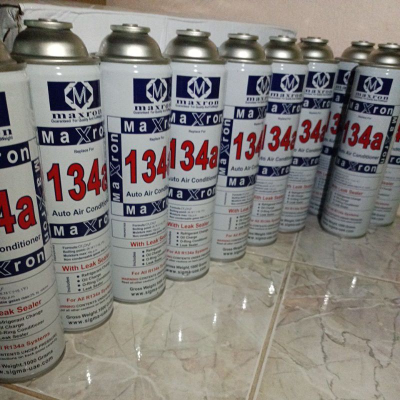 900229 น้ำยาแอร์ R134 a แบบ กระป๋อง 1000 Grams