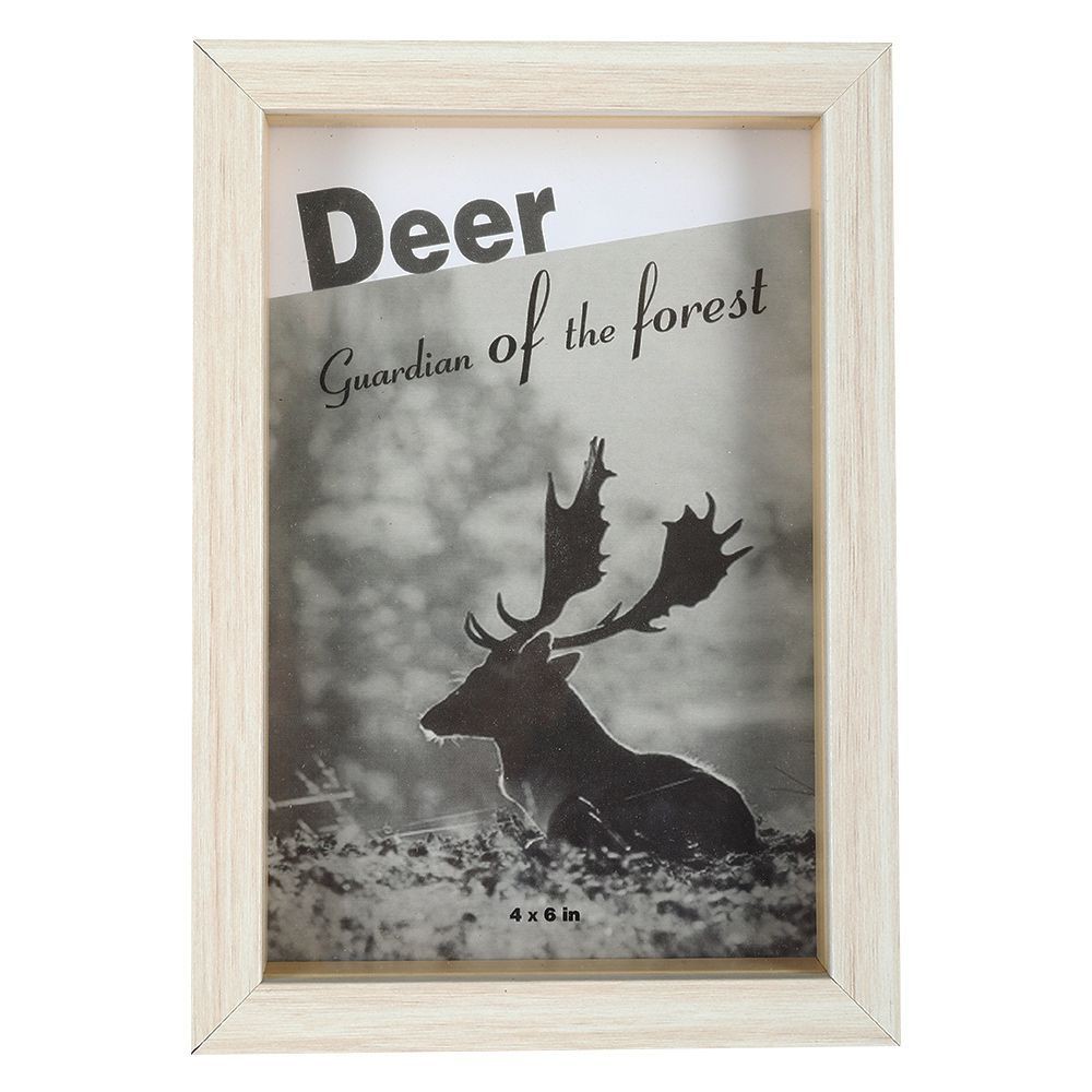 กรอบรูป HOME LIVING STYLE MOOSE 4X6 นิ้ว สีเทา กรอบรูป