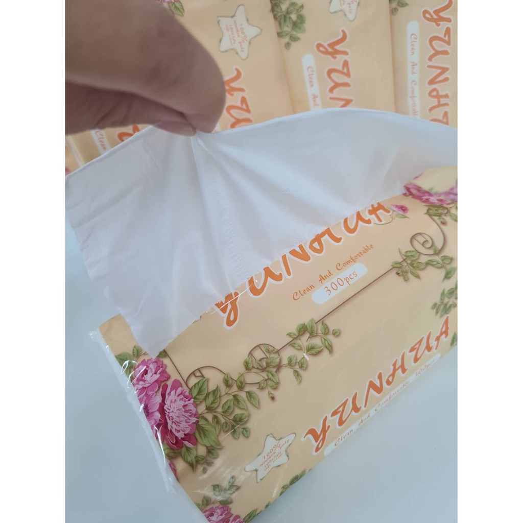 กระดาษทิชชู่ (ห่อสีส้ม) 1 แพ็คมี 5 ห่อ กระดาษทิชชูพกพา เอนกประสงค์ กระดาษเช็ค กระดาษเช็ดหน้า กระดาษชำระ Tissue