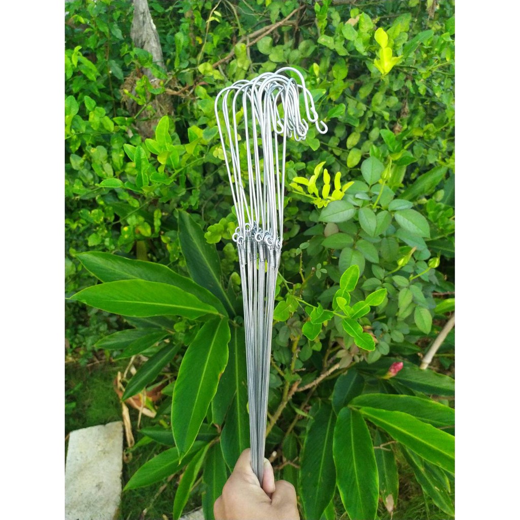 ลวดแขวนกระถาง 3 ขา ยาว 65 ซม. ชุดละ 12 เส้น