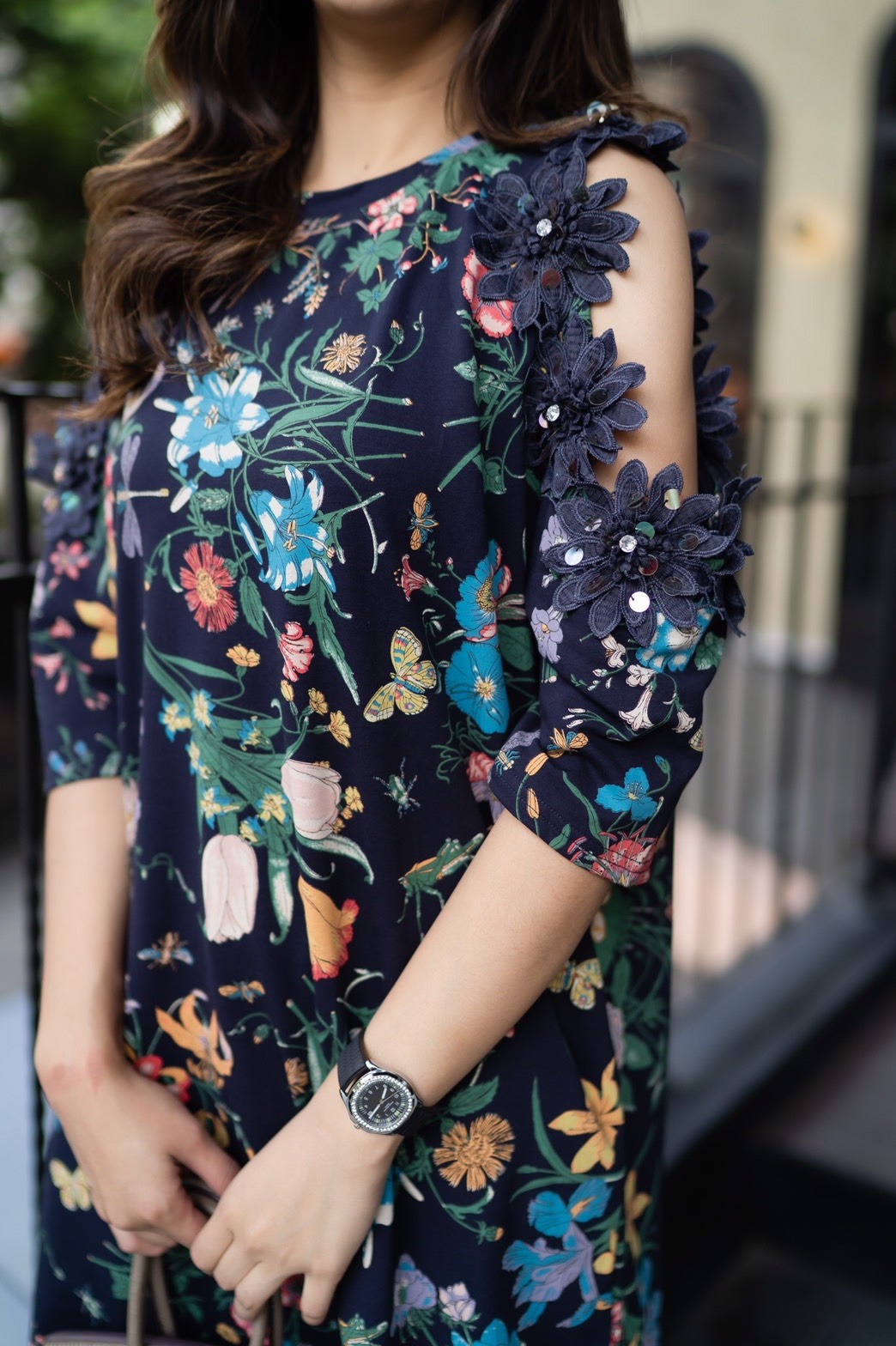 SaLe++#Cutie Minute 14109 เดรสผ้ายืดSpendexเกาหลีเกรดพรีเมียม ผ้าเนื้อเนียนละเอียด ผ้าดีมาก ผ้ายืดได้เยอะมากค่ะ ดีเทลแขนเว้าหัวไหล่ประดับลูกไม้ 3 มิติรอบๆ เดรสเรียบหรูใส่แล้วดูแพงมากค่ะ มีกระเป๋าซ่อน บอกเลยค่ะตัวนี้งานดีสวยมากค่ะ ** Mask ทรงสวยปรับเข้ากับ