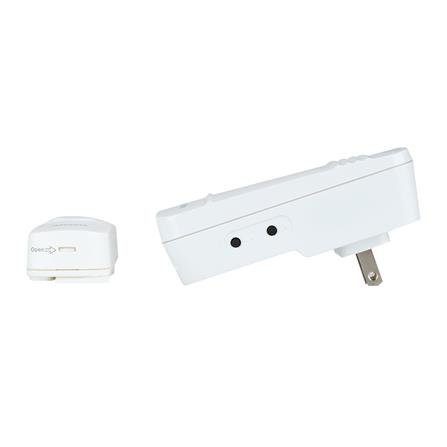 กระดิ่งไร้สายแบบเสียบปลั๊ก ADVANTE X2-537P LED แสดงที่ตัวรับสัญญาณ