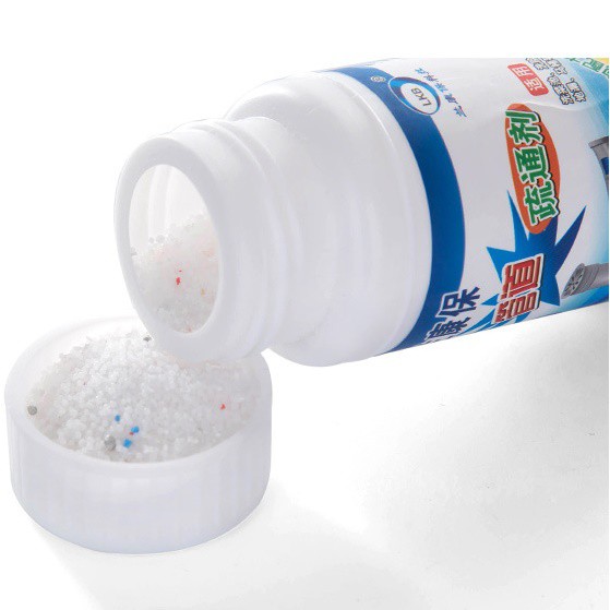 1355 ผงล้างท่อ ผงระเบิดท่อ แก้ปัญหาท่ออุดตัน ดับกลิ่นท่อ ผงล้างไขมันอุดตัน แบบขวด110กรัม