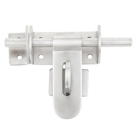 กลอนขวาง KRUKER 168/SS 4" สีสเตนเลส ใช้งานได้ง่าย เหมาะสำหรับบ้านพักอาศัย