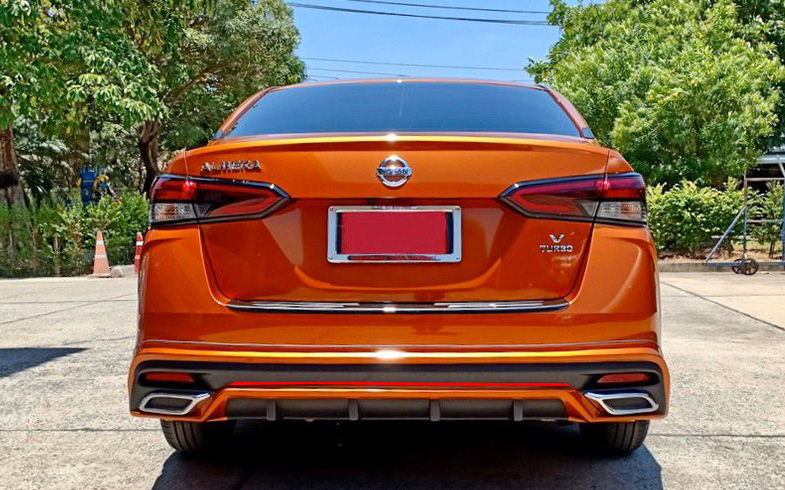 ชุดแต่งรถ สเกิร์ต สปอยเลอร์ All New Almera 2020 Turbo ทรง AT By OSR