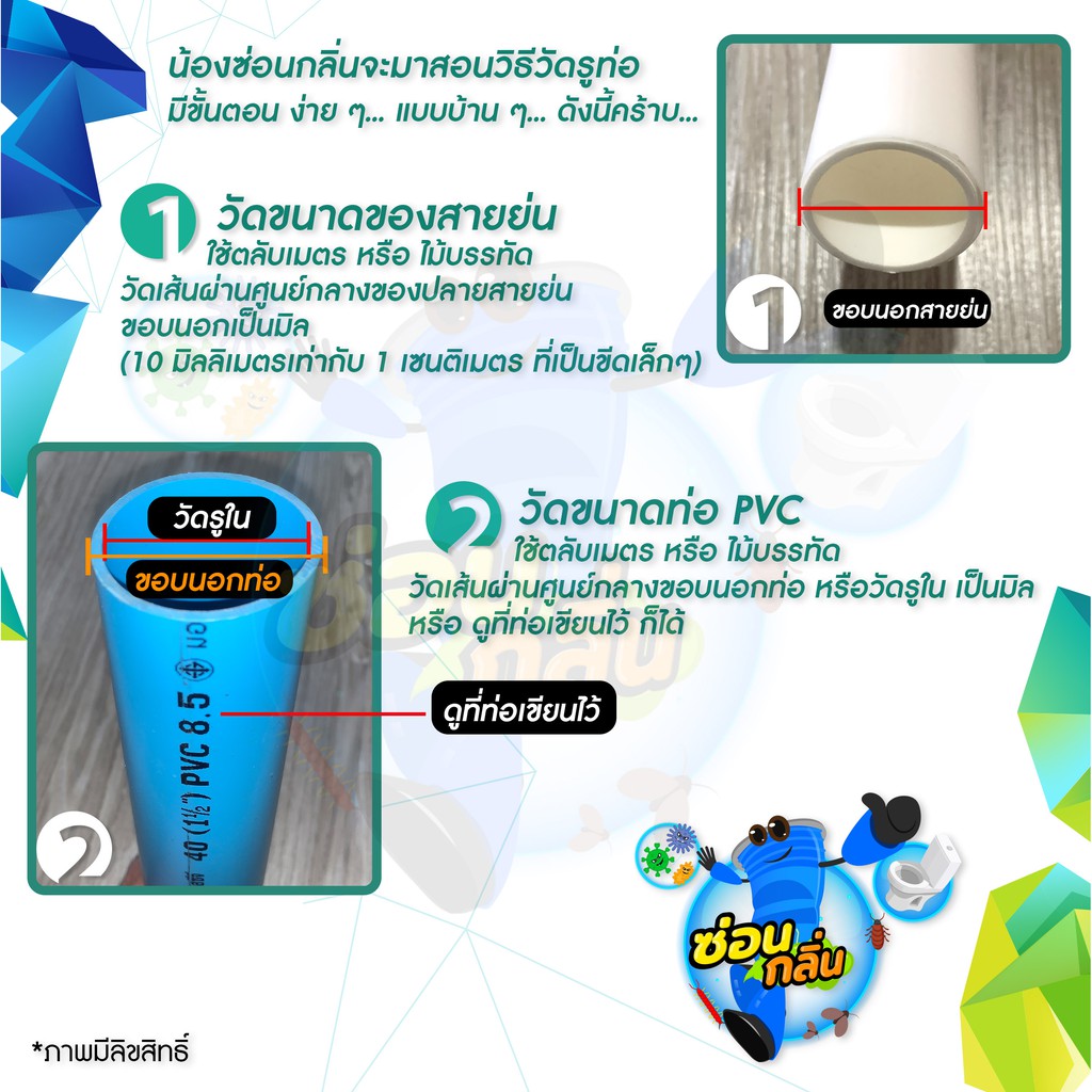 ซิลิโคนครอบปิดท่อน้ำในเครื่องซักผ้า ใส่ท่อ PVC 1.25 / 1.5"