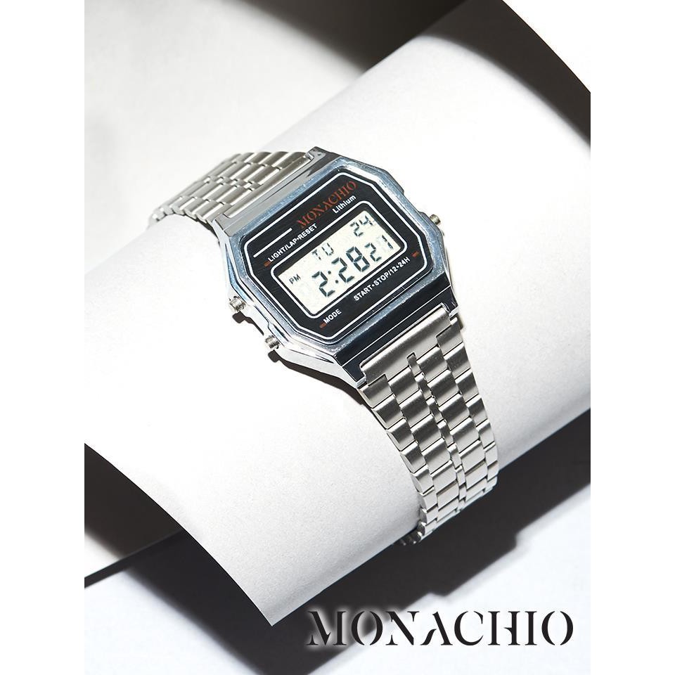!!สินค้าขายดี!! MONACHIO นาฬิกาข้อมือดิจิตอล นาฬิกาข้อมือแฟชั่น Digital Watch