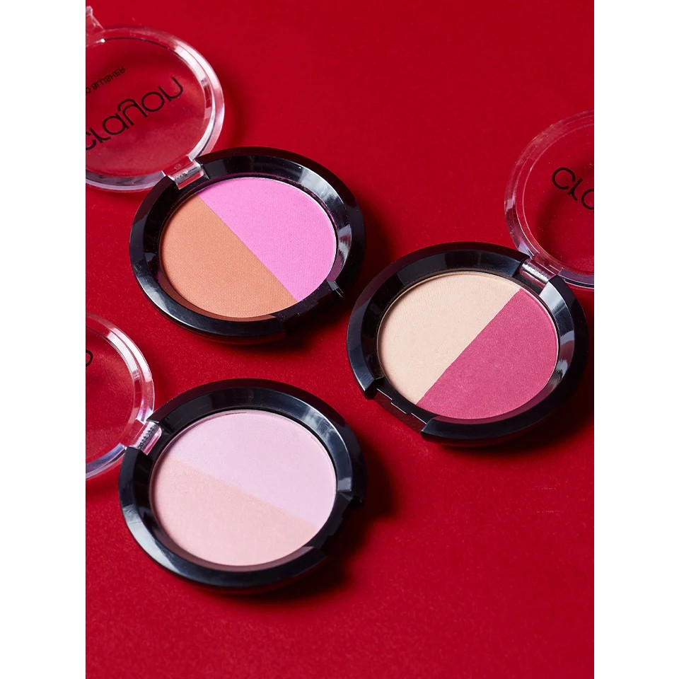 !!สินค้าขายดี!! CRAYON Duo Blusher บลัชออนสีคู่ เฉดสีที่ถูกคัดสรรมาเป็นอย่างดี 5 กรัม CRAYON Duo Blusher 5 g.