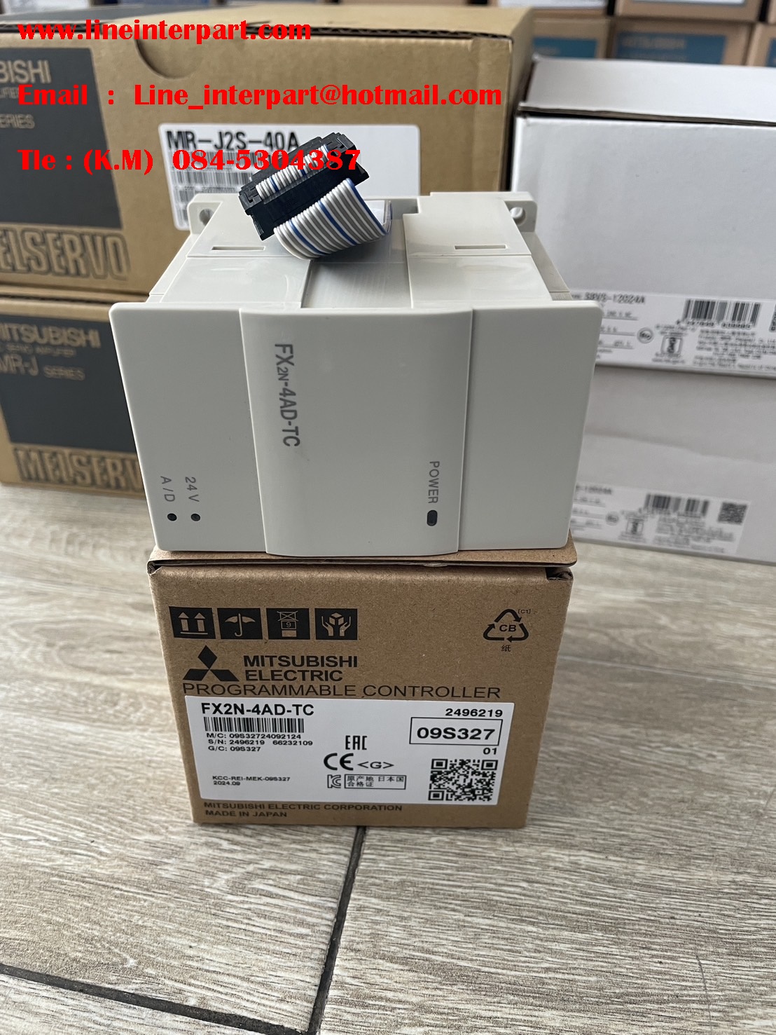 ขาย FX2N-4AD-TC
