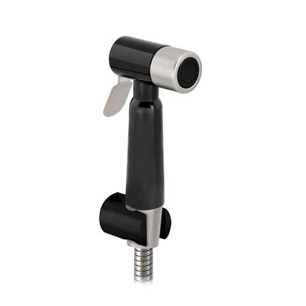 สายฉีดชำระครบชุด-ดำ WS-0492PB สายสเตนเลส ชั้นวางของ ชั้นวางของในห้องน้ำ