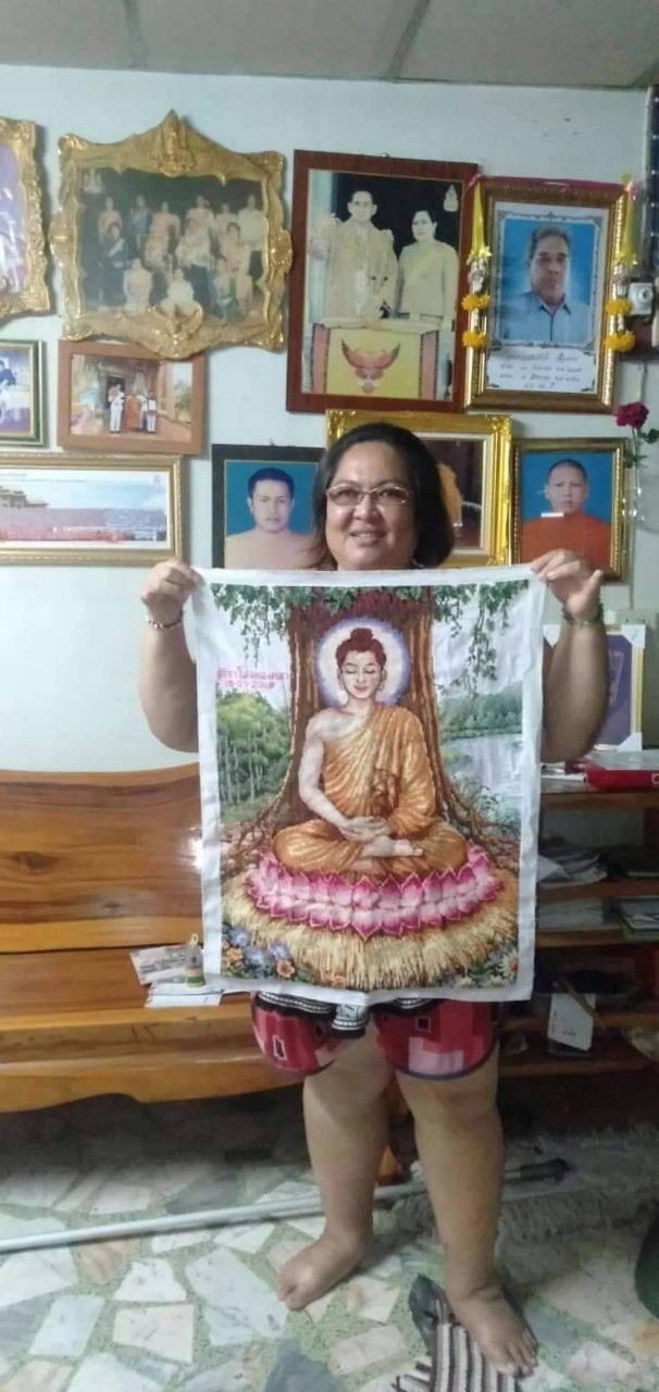 เสือมงคล ชุดปักครอสติส พิมพ์ลาย ครอสติสจีน งานฝีมือทำที่บ้าน DIY