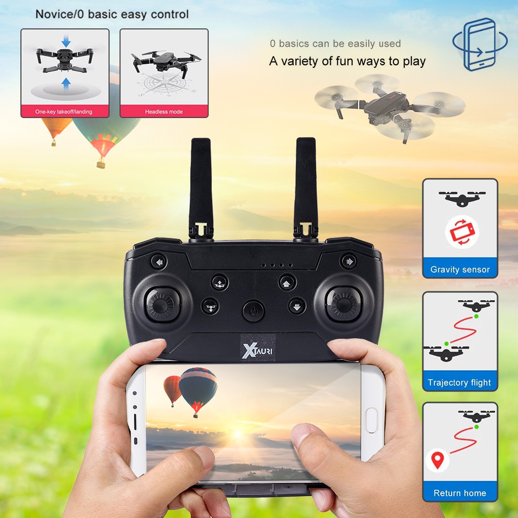 !!สินค้าขายดี!! E88 Pro โดรนบังคับวิทยุ E88 Pro RC Drone