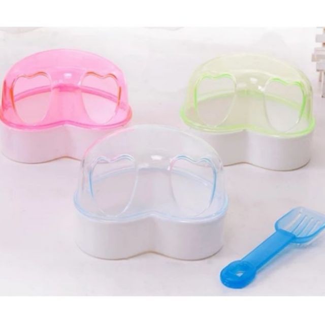 ร้านโทโมะ 💕 ห้องน้ำแฮมสเตอร์ แบบเยอะ ห้องน้ำหนู น่ารัก ใส่ทรายอาบน้ำ แฮมเตอร์ เจอร์บิล