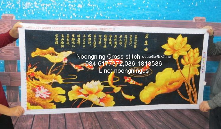 ผู้หญิง ชุดปักครอสติช พิมพ์ลาย ครอสติสจีน งานฝีมือ DIY