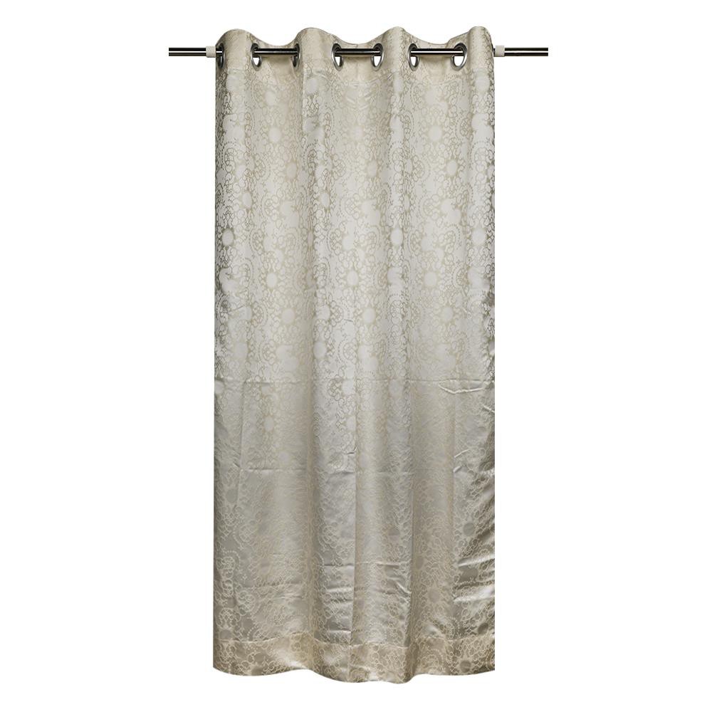 ผ้าม่าน EYELET CHILD FREEDOM STYLE COYA 140X220 ซม. สีครีม ผ้าม่านประตู CURTAIN ผ้าม่านและมู่ลี่