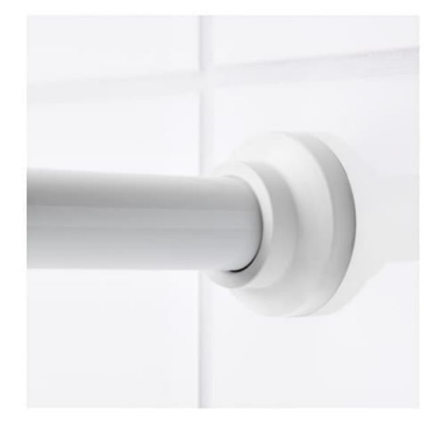 IKEA ⚡ ผ้าม่านห้องน้ำ ห่วงม่าน ราวม่านไม่ต้องเจาะ ikea