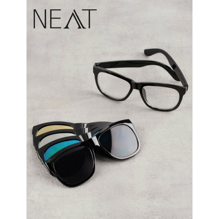 !!สินค้าขายดี!! แว่นกันแดดเปลี่ยนเลนส์ได้ แว่นกันแดด แว่นกันแดดแฟชั่น 4 in 1 Sunglasses with Interchangeable Lenses