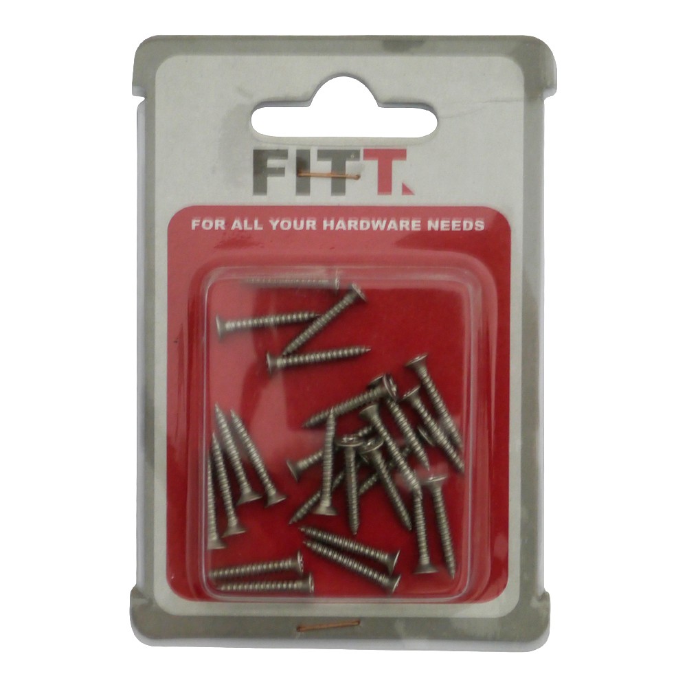 สกรูเกลียวปล่อย TF 3X20 MM 25 ตัวอุปกรณ์ยึดติดสกรู, น๊อตและแหวน
