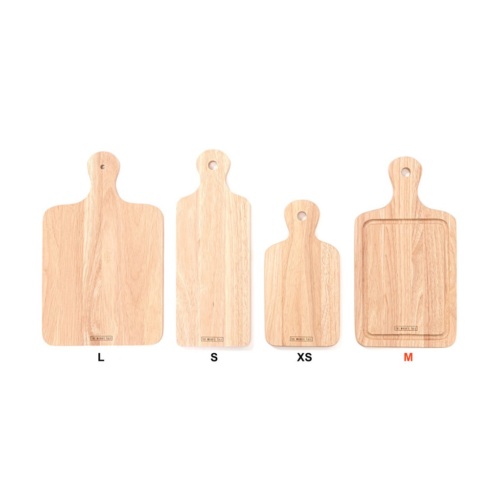 The Wood's Tale เขียงไม้ แท้ SERVING BOARD (M) สำหรับสับหั่นหรือเสิร์ฟอาหาร