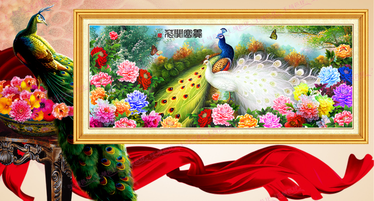 นางฟ้าชุดขาว ครอสติสคริสตัล Diamond painting โมเสก ภาพติดเพชร งานฝีมือทำที่บ้าน DIY