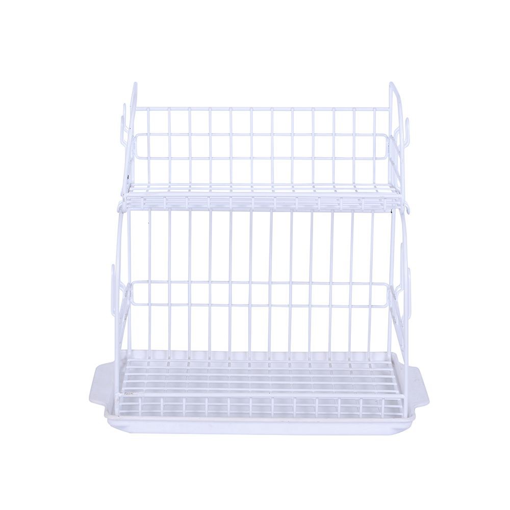 ชั้นวางคว่ำแก้วลวดเคลือบ 2 ชั้น EKONO 3042E KITCHEN RACK COATING WIRE EKONO 3042E 2TIERS