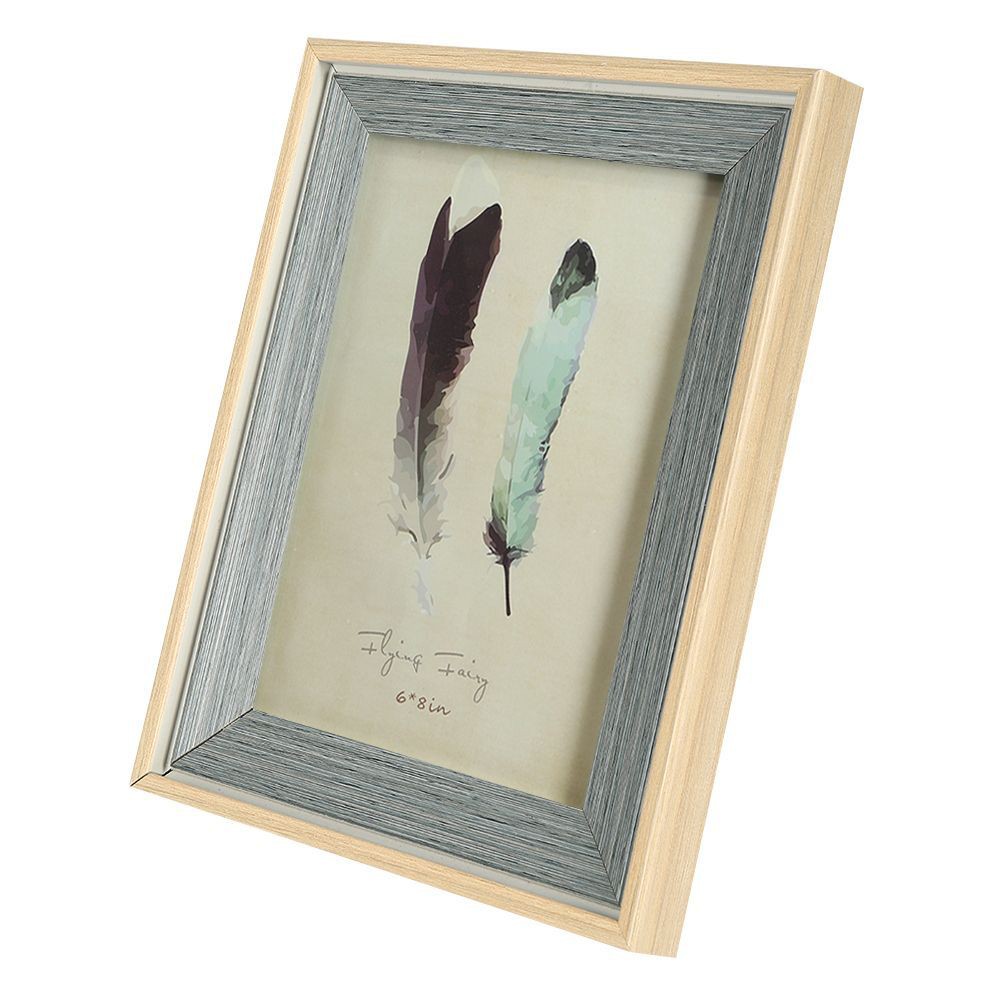กรอบรูป HOME LIVING STYLE FEATHER 6X8 นิ้ว สีเขียว กรอบรูป