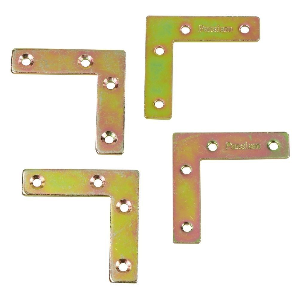 ฉากเหล็กตัว L 4 รู BY TORA 51X51X12MM สีรุ้ง L SHAPE BRACKET BY TORA 51X51X12MM RAINBOW