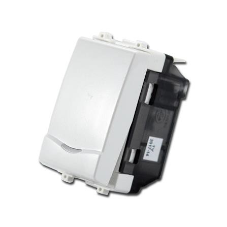 สวิตช์ 1 ทาง 1 ช่อง SCHNEIDER 3031/1/2M-F ผลิตจากโพลีคาร์โบเนตคุณภาพสูง ไม่ละลาย ไม่บิด ไม่งอ ไม่เบี้ยว