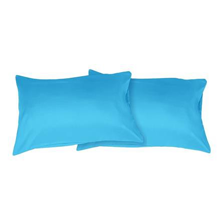 ปลอกหมอนหนุน BED CLIP STANDARD สีฟ้า แพ็ก 2 ชิ้น ผ้าละเอียดนุ่มลื่น คืนตัวได้ดี