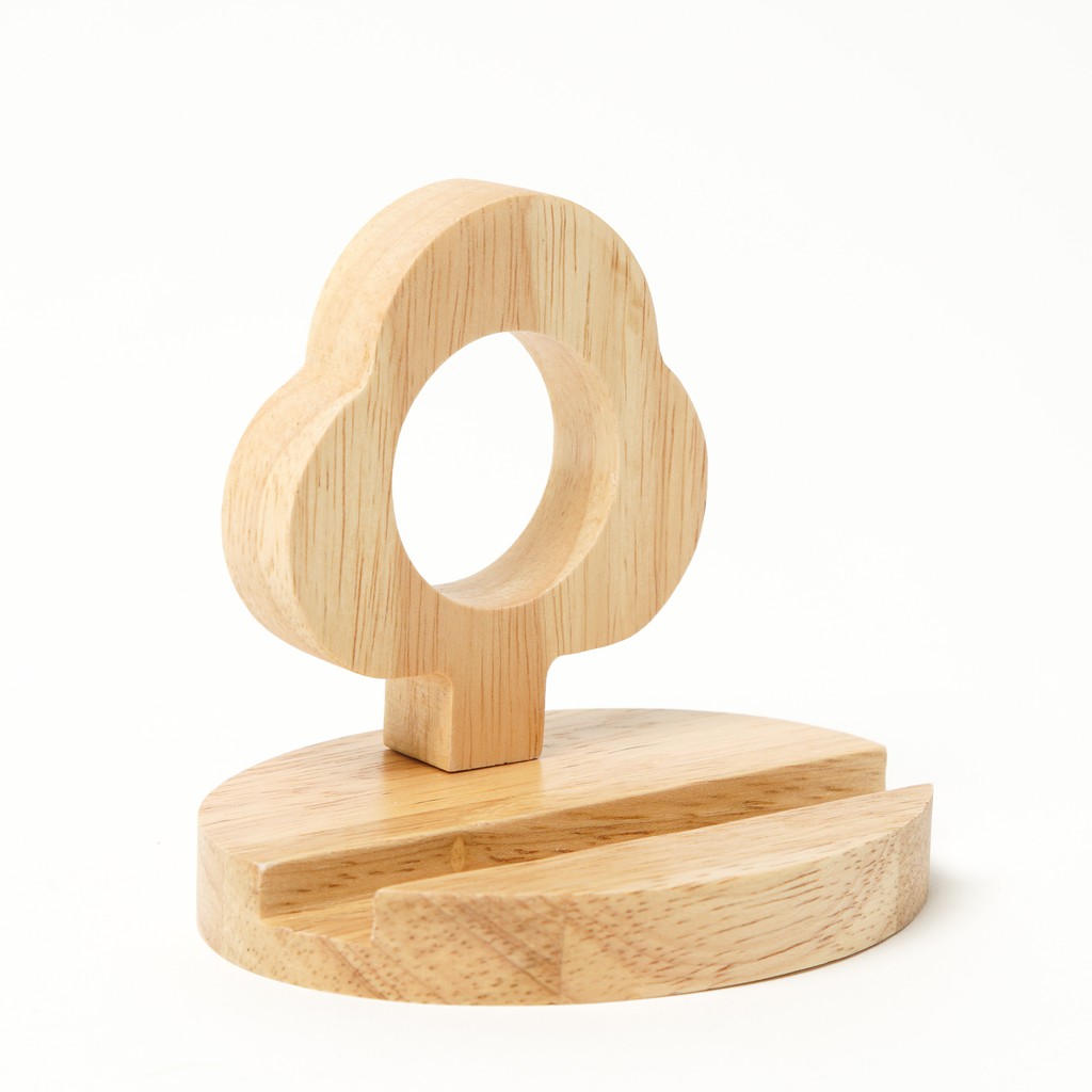 Mori No Naka ที่วางโทรศัพท์มือถือ PHONE STAND จากไม้ธรรมชาติ มี 2 แบบ ที่วางมือถือ ที่ตั้งมือถือ ที่ตั้งโทรศัพท์ไม้