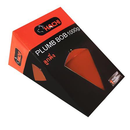 ลูกดิ่ง 1000 กรัม HACHI น้ำหนักเบา มีหน่วยวัดที่ละเอียดชัดเจน