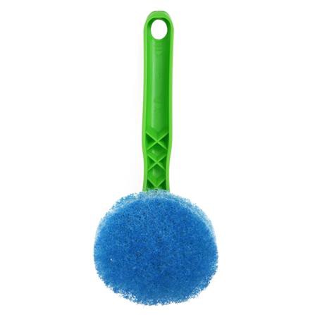 แปรงใยขัดล้างภาชนะจานชาม MR.SMART 3468 ทำจากเส้นใยไนลอนที่หนาเป็นพิเศษ ทนทาน