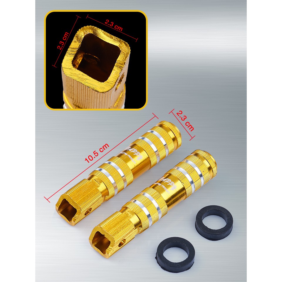 !!สินค้าขายดี!! ที่พักเท้าหลังสำหรับรถมอเตอร์ไซค์ Rear Footrest Set