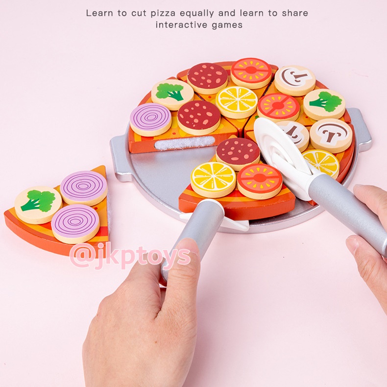 🍕🍕ของเล่นไม้เสริมพัฒนาการ DIY เล่นได้ทั้งเด็กชาย และเด็กหญิง