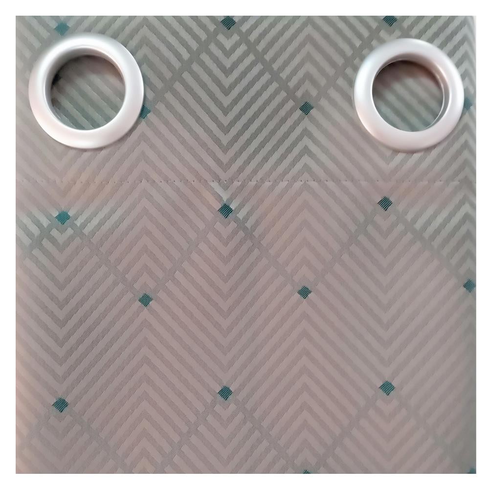 ผ้าม่าน EYELET CHILD FREEDOM STYLE ZOOMA 140X220 ซม. สีเขียว ผ้าม่านประตู CURTAIN ผ้าม่านและมู่ลี่