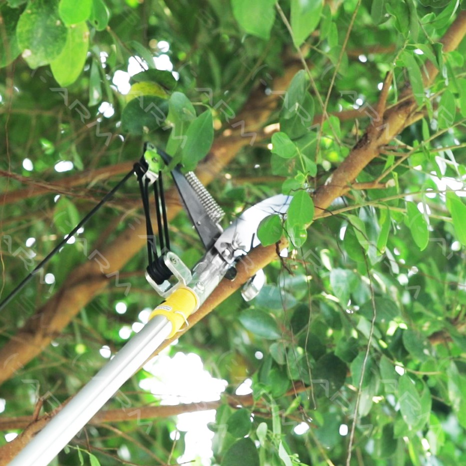 SmileArm® ด้ามกดล็อค 4 ม. อลูมิเนียมแท้100% ใช้คู่กับหัวอุปกรณ์ ด้ามอเนกประสงค์ ยืด-หดได้ ไม่เป็นสนิม มีประกันส่งซ่อมได้