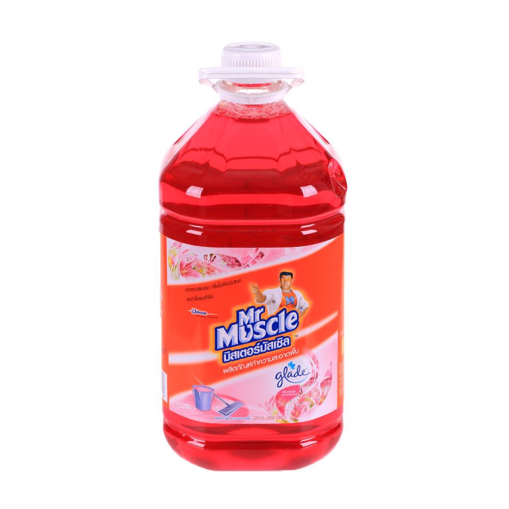 น้ำยาถูพื้น KIWI MR.MUSCLE สวีทฟลอรัล 5.2 ลิตร DAILY CLEANER TILE 5.2L KIWI MR.MUSCLE