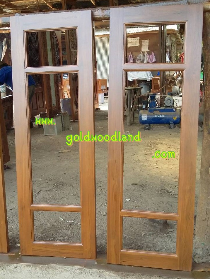 หน้าต่างไม้สัก GN-35