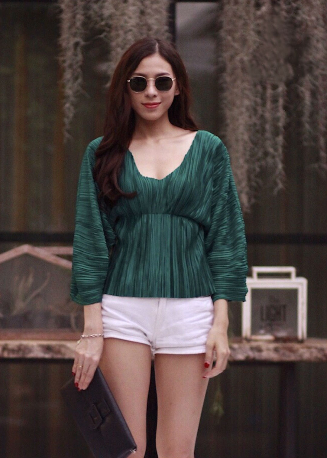 TP0037 เสื้อแฟชั่น เสื้ออัดพีท เสื้อลายลิ้ว เสื้อทำงาน เสื้อไปเที่ยว เสื้อออกงาน