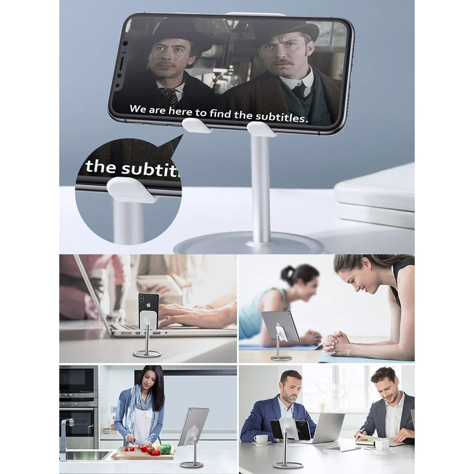 !!สินค้าขายดี!! ขาตั้งโทรศัพท์มือถือและแท็บเล็ต ที่วางมือถือ ที่จับโทรศัพท์มือถือ Universal Phone&Tablet Holder