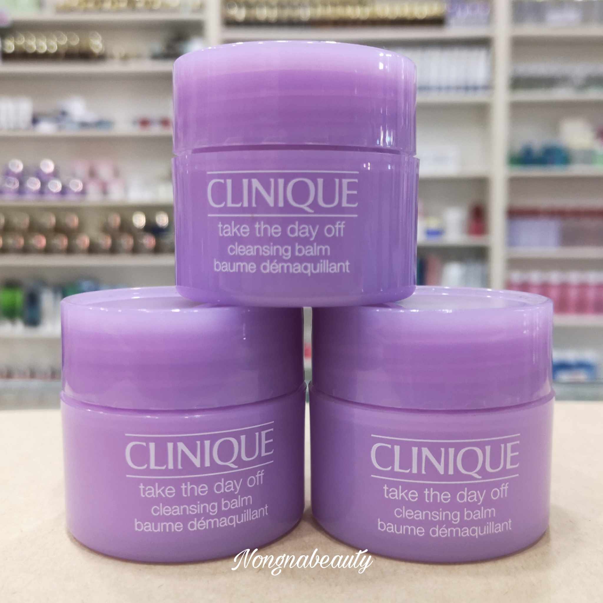 CLINIQUE Take The Day Off Cleansing Balm 15ml (ขนาดทดลอง) บาล์มล้างเครื่องสำอาง