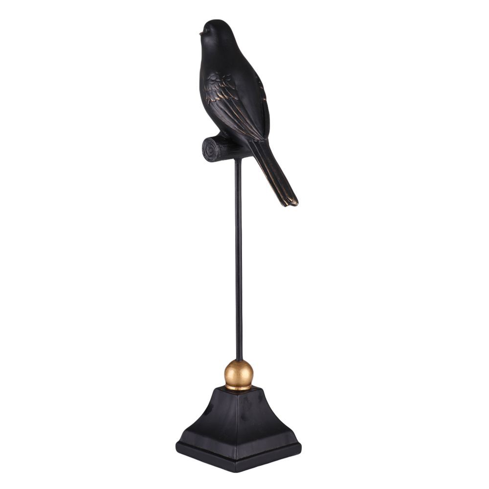 ของตกแต่ง HOME LIVING STYLE BLACK BIRD ไซส์ S 9.3X7.3 ซม. สีดำ อุปกรณ์ตกแต่งบ้านอื่นๆ
