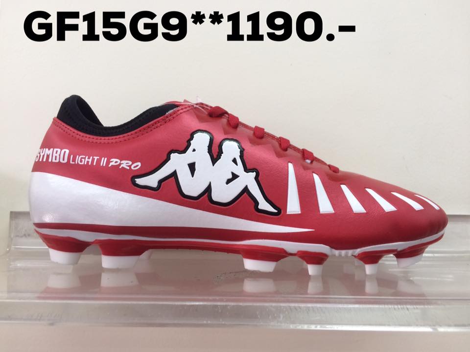 KAPPA รองเท้าฟุตบอล รุ่น Symbo Light II Pro สีแดง เบอร์ 39-44