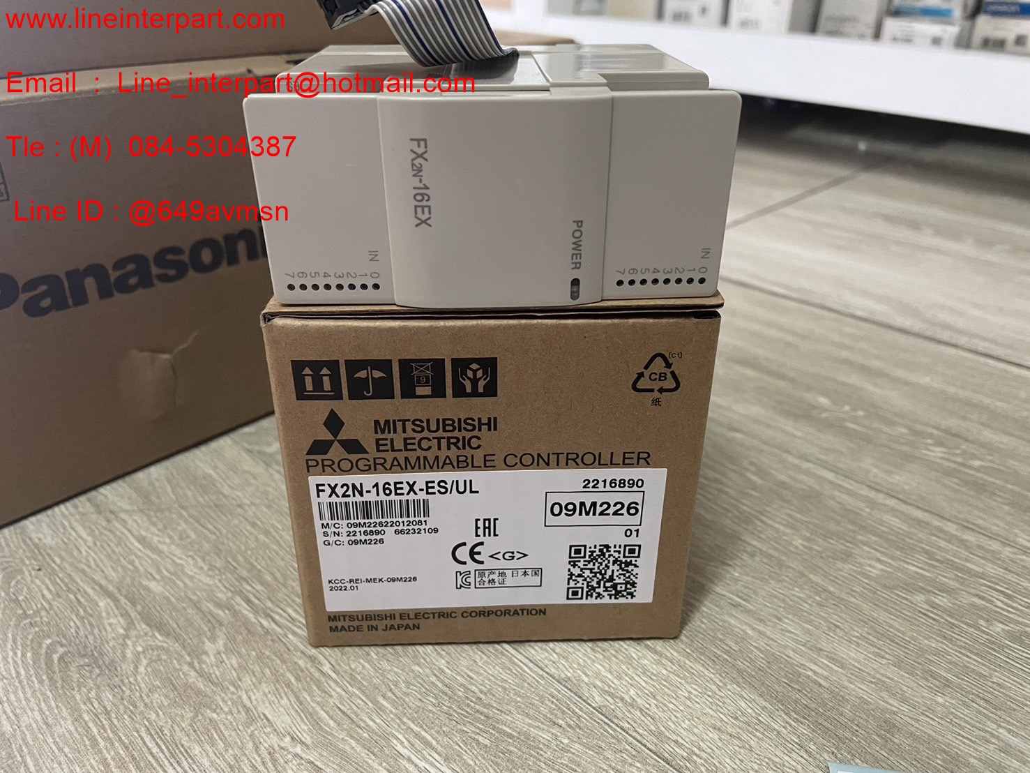 ขาย FX2N-16EX-ES/UL
