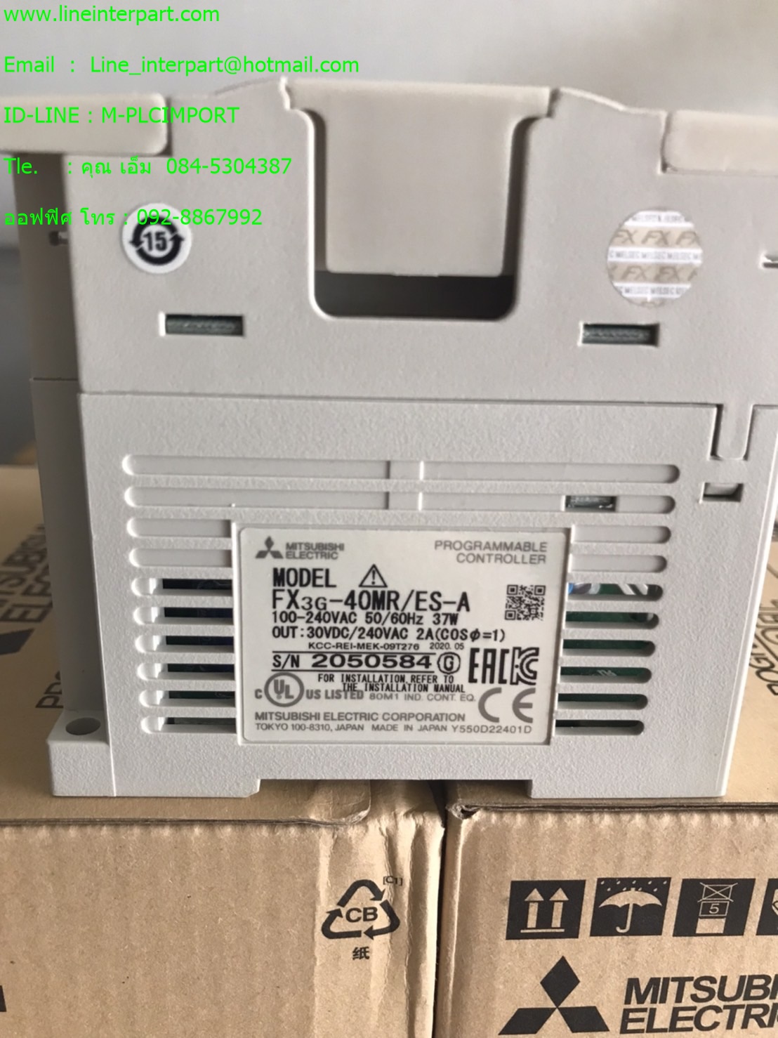 ขาย FX3G-40MR/ES-A