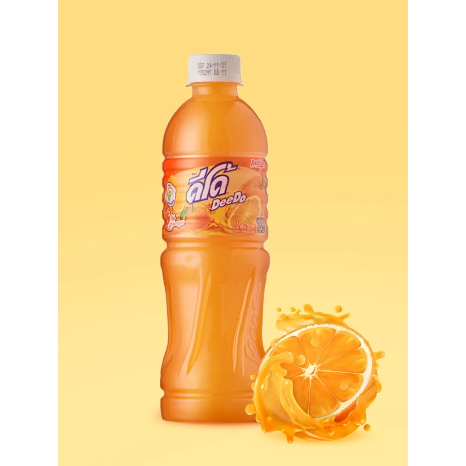 !!สินค้าขายดี!! DEEDO น้ำรสผลไม้ 450 มล. DEEDO Fruit-Flavoured Juice 450 ml