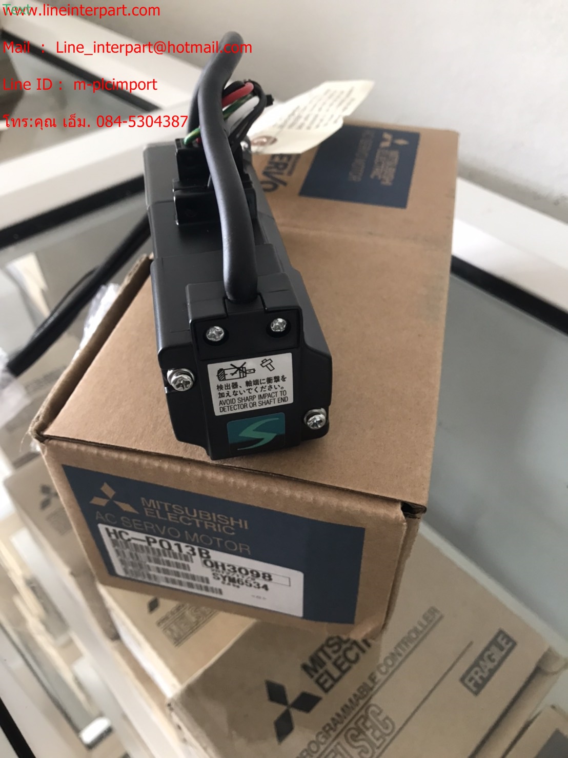 ขาย AC SERVOMOTOR MITSU HC-PQ13B